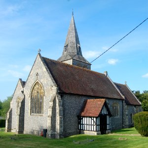 All Saints Church, Church Bank Road, East Stratton (NHLE Code 1095305) (May 2021) (4)