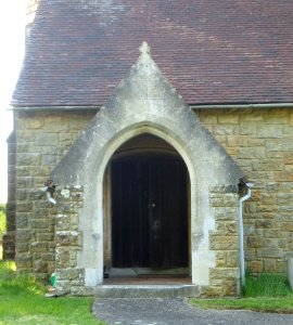 All Saints Church, Sussex Lane, Blackham (May 2013) (Entrance Porch)