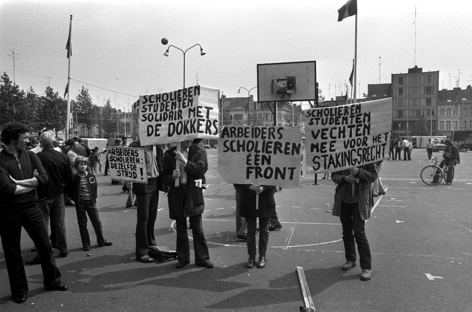 Achtste week havenstaking in Antwerpen, Bestanddeelnr 926-4351