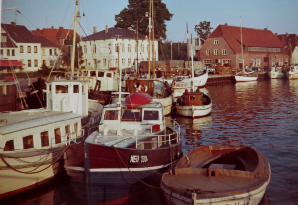 AIMG 5408 Neustadt Holstein 1970 Hafenszene