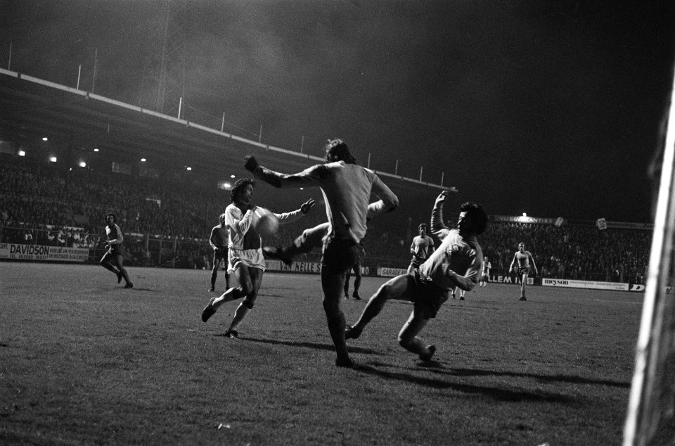 Ajax tegen De Graafschap , spelmomenten, Bestanddeelnr 927-7222
