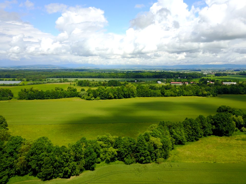 Aerial photograph west of Litovel 02