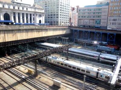 Acela nearing 9th Av jeh