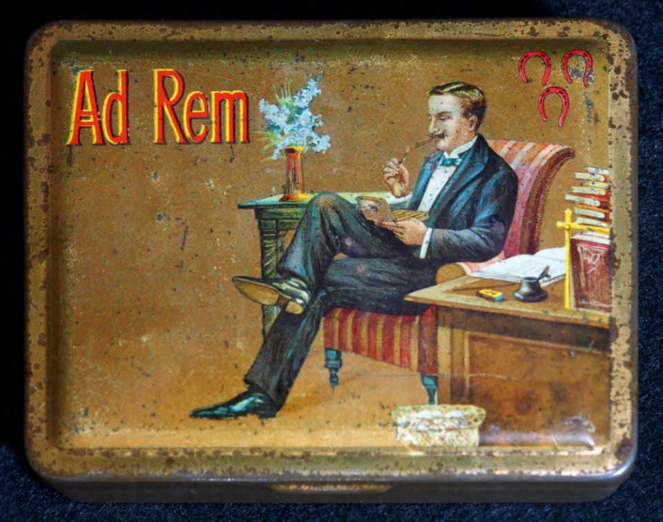 Ad Rem sigarenblikje, foto 1