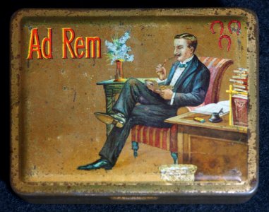 Ad Rem sigarenblikje, foto 1