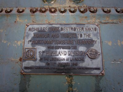 Achilles Tank Destroyer Mk10 at La Roche-en-Ardenne, Belgium pic9