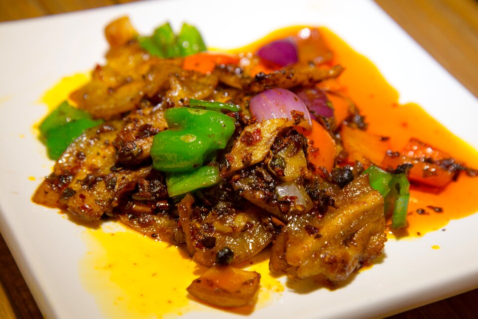 Twice cooked pork sichuan Free photos