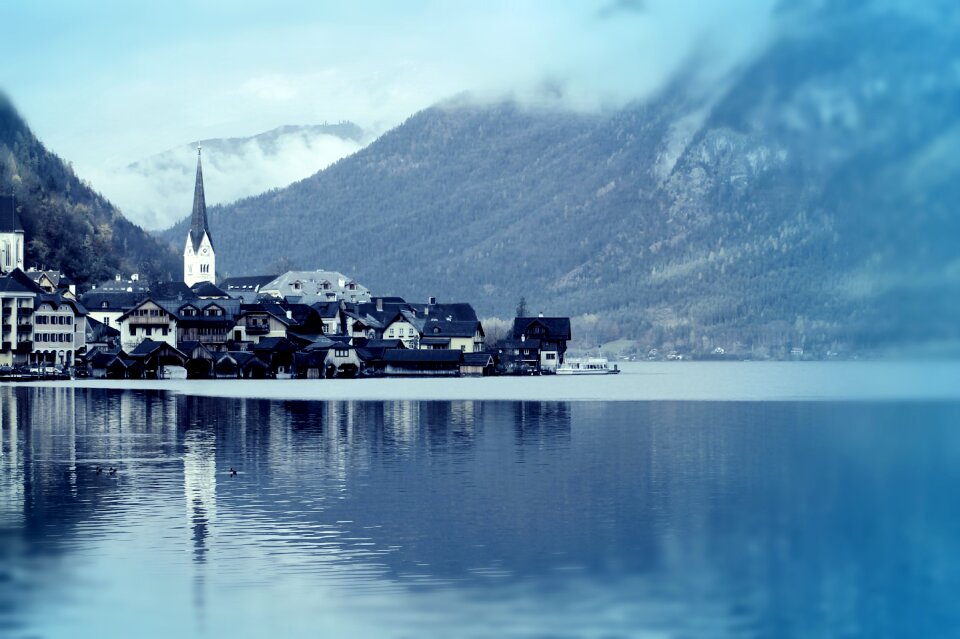 Travel panorama-like hallstatt