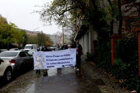 Abgehoben Klimaflieger demonstration 2020-10-30 23