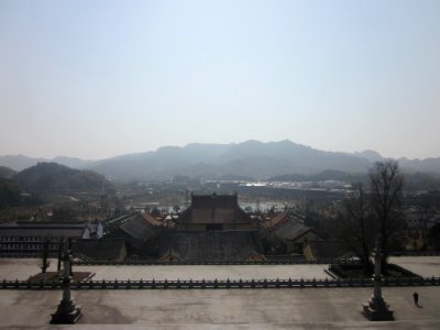 A panoramic view of Weishan Miyin Temple in February 2018, picture2
