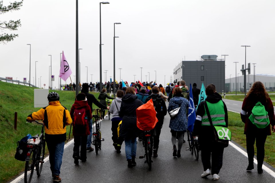 Abgehoben demonstration against BER opening 2020-10-31 93