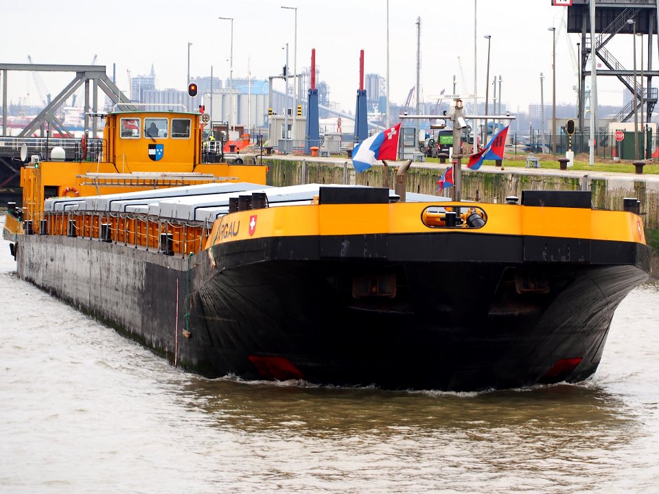 Aargau (ship, 1981) ENI 07001318 boudewijnsluis Port of Antwerp pic2
