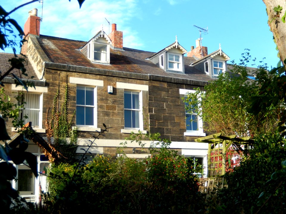 A house façade on 34-46, Brandling Place South 03