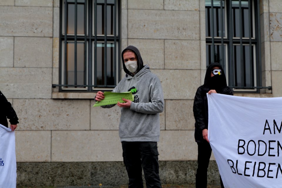 Abgehoben Klimaflieger demonstration 2020-10-30 34
