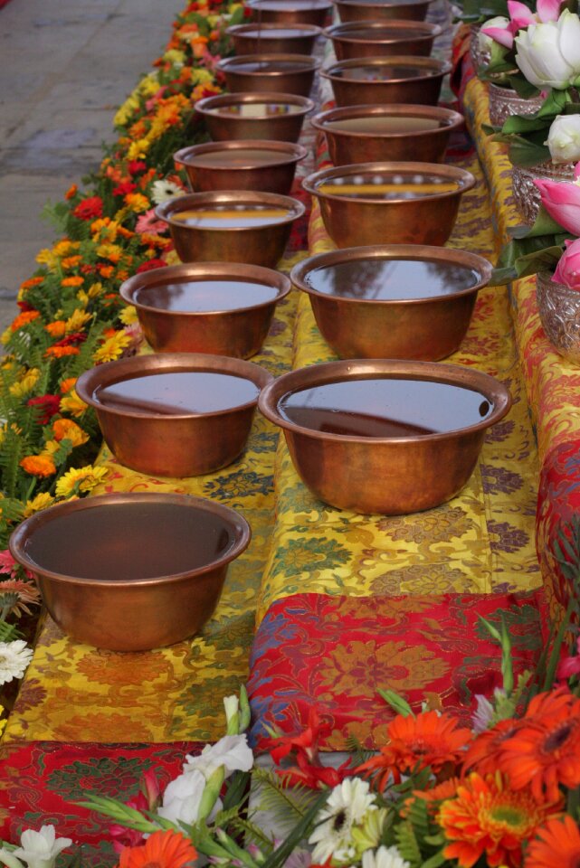 Meditation monastery shrine