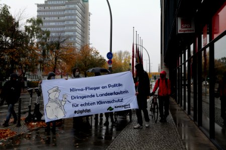 Abgehoben Klimaflieger demonstration 2020-10-30 15