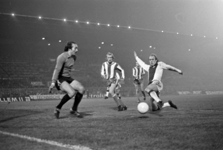 Ajax tegen Hertha BSC 4-1 Uefa spelmomenten, Bestanddeelnr 928-2559