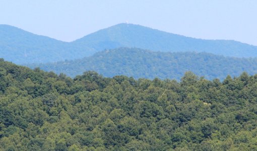Albert Mountain viewed from Sky Valley Overlook