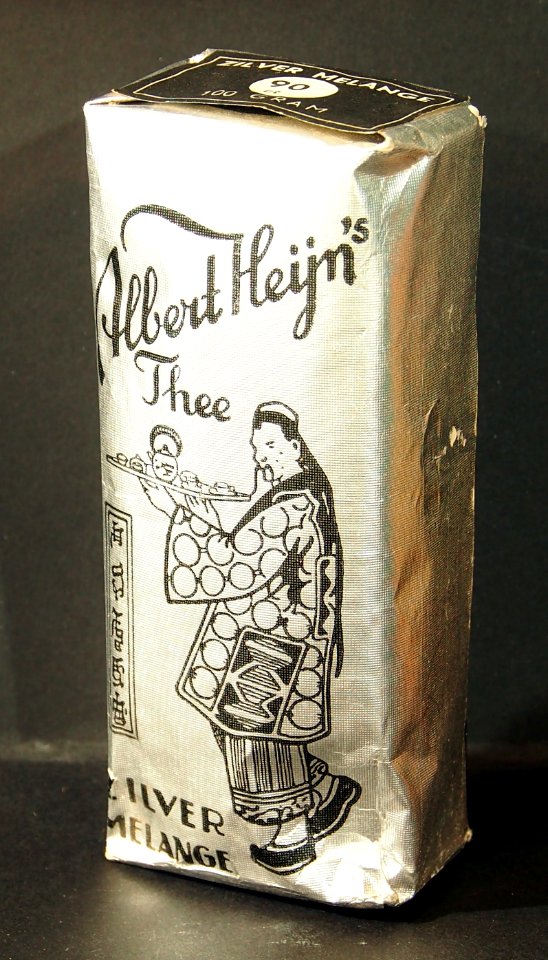 Albert Heijn silver melange thee pakje pic1