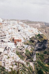 Houses village mountain photo