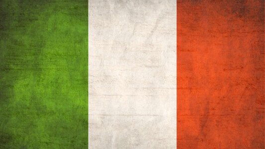 Europe nation italian flag