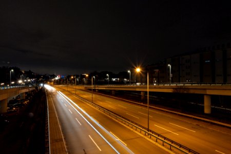 A103 from Joachim-Tiburtius-Brücke at night 2021-01-08 06