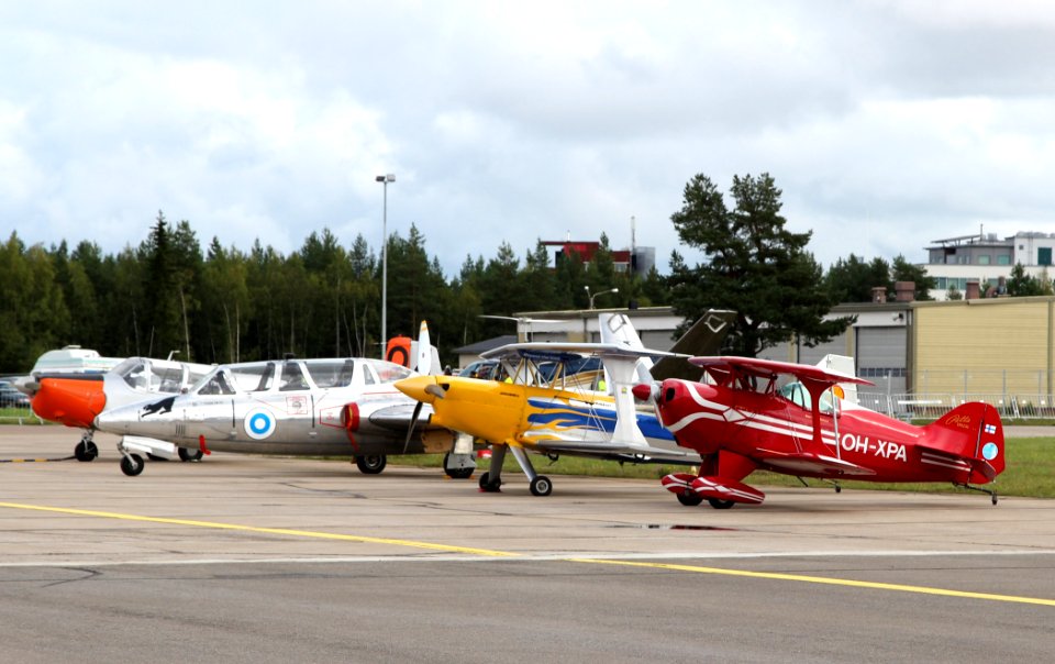 Aircraft at Tour de Sky Oulu 20140810