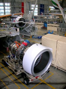 Airbus Lagardère - Trent 900 engine MSN100 (9)
