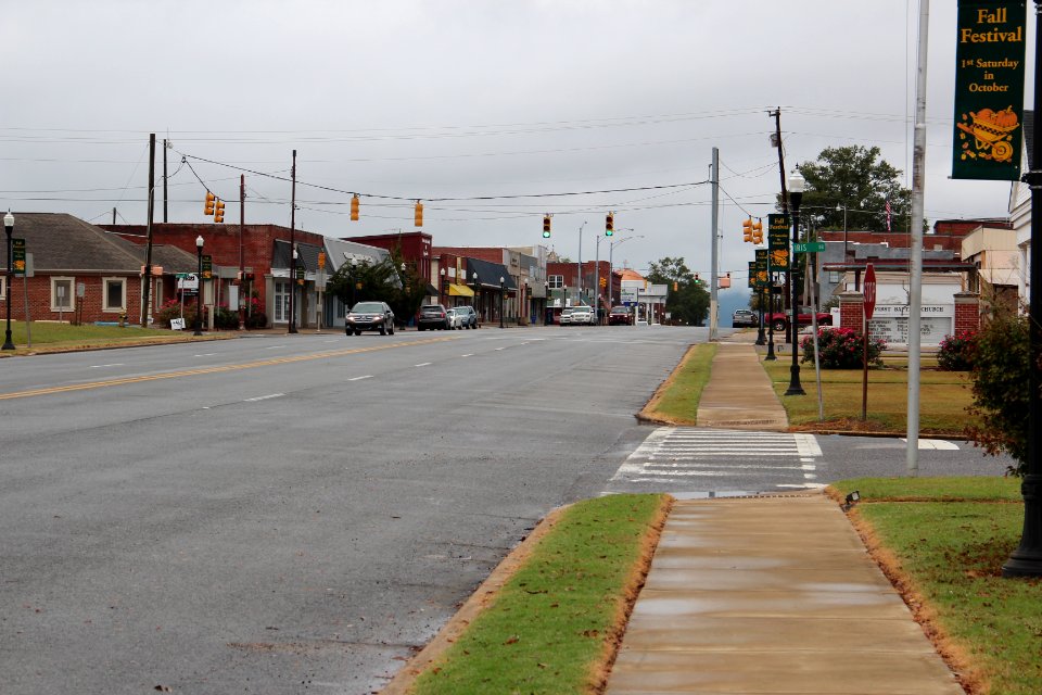 Alabama State Route 25 in Centre, Alabama