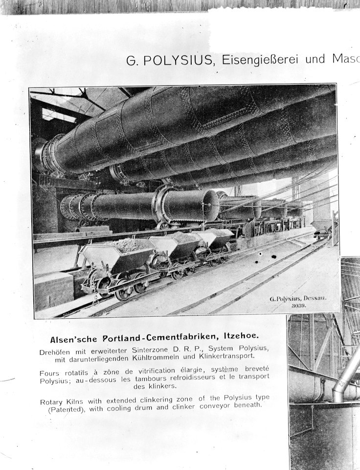 9x12 Cementindustrie (draaiovens), Alsensche cementfabriek Itzehoe, Bestanddeelnr 256-0265