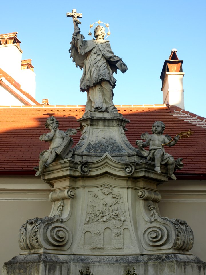 2013.10.26 - Melk - Figurenbildstock, hl. Johannes Nepomuk - 02