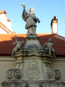 2013.10.26 - Melk - Figurenbildstock, hl. Johannes Nepomuk - 02