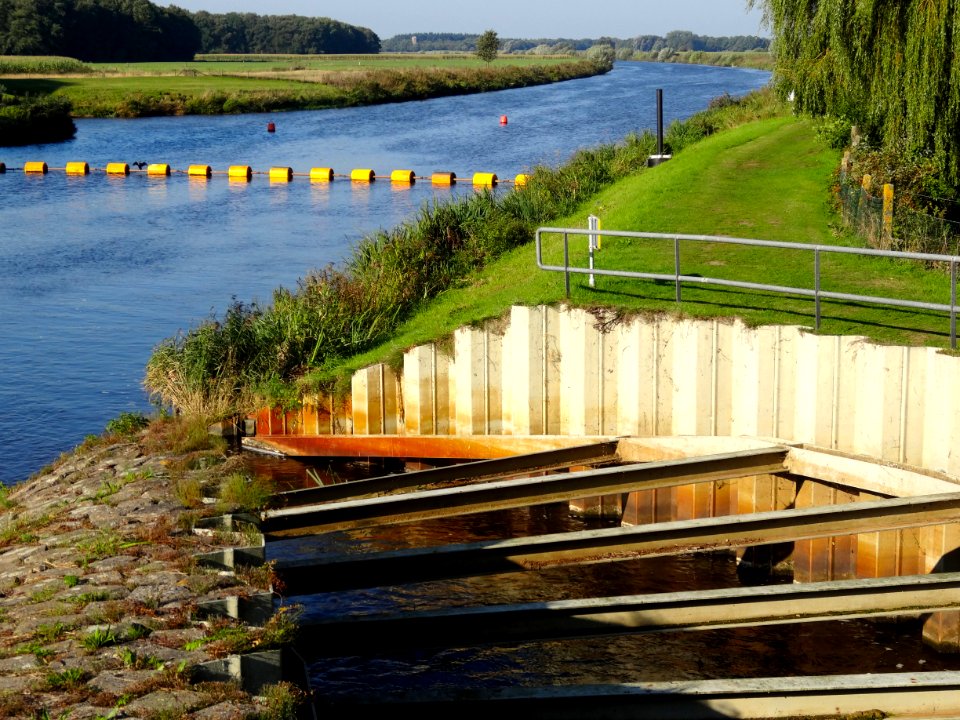 20130930 Vecht stuw bij Vilsteren met vistrap