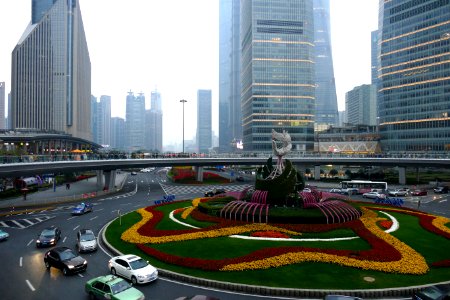 2014.11.16.165347 Lujiazui Intersection Shanghai photo