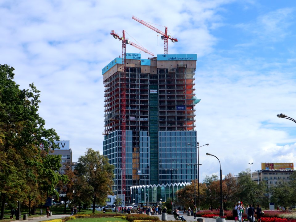 20-09-2019 Warszawa Widok Towers
