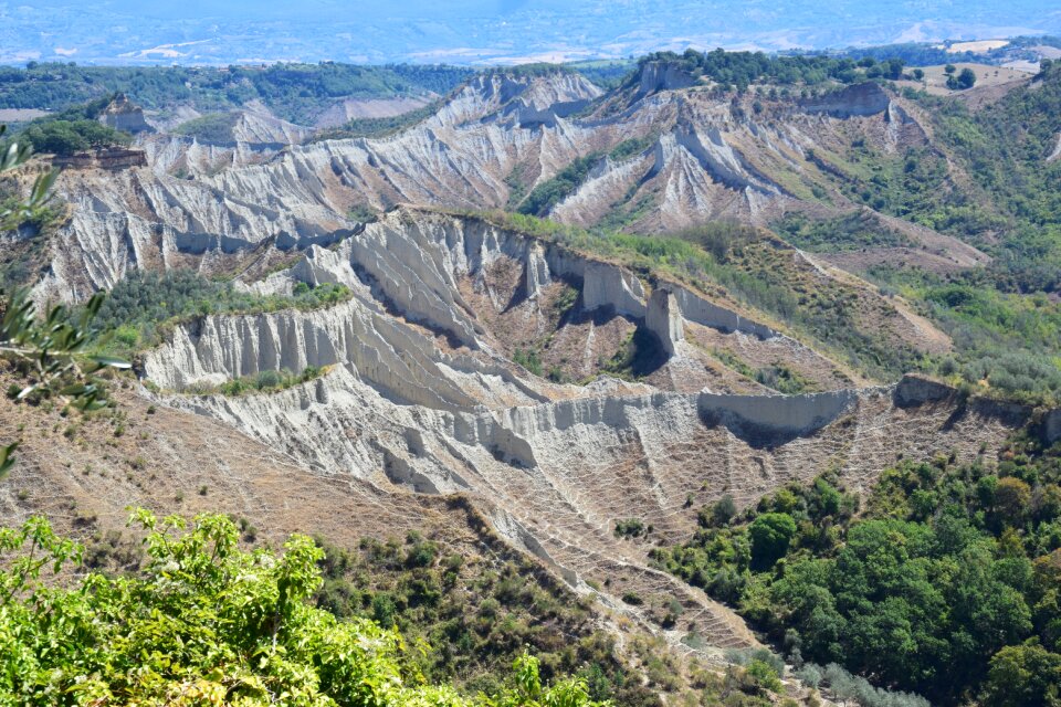 Tuff civita bagnoregio italy