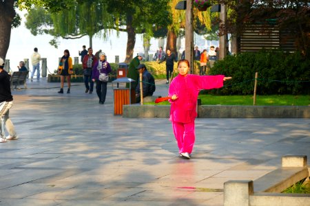 2014.11.21.083627 Tai Chi Sangongyuan Park Xihu Hangzhou
