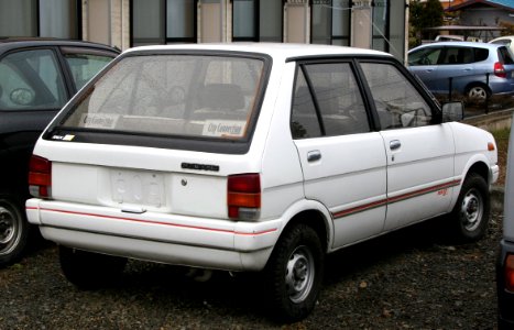 1985-1986 Subaru Rex u rear