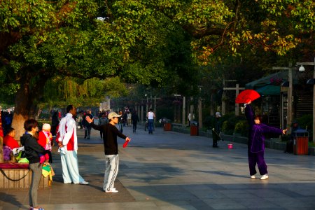 2014.11.21.083930 Tai Chi Sangongyuan Park Xihu Hangzhou
