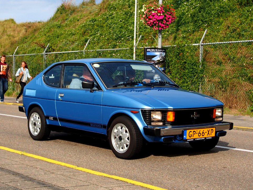 1981 SUZUKI SC100GX DE LUXE, licence GP-66-XP
