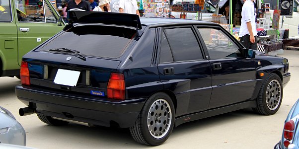 1992 Lancia Delta HF Integrale 16V rear