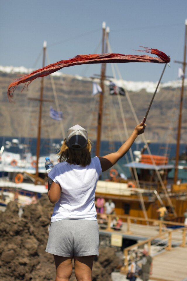 Holiday greece boats