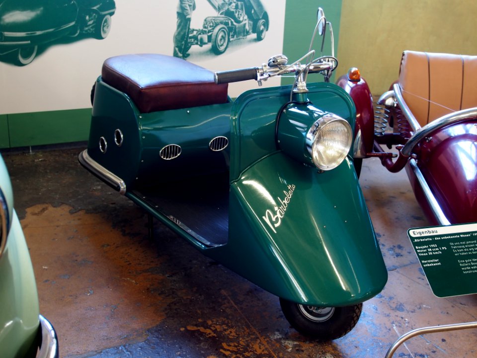 1953 Bärveletta - das unbekannte Wesen, 38cc 1hp 30kmh (eigenbau)