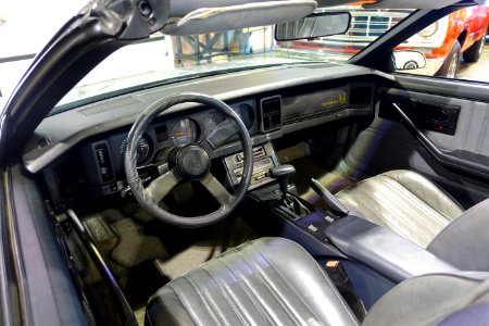 1985 Pontiac Firebird Trans Am H.O., built Sept. 29, 1984 - Automobile Driving Museum - El Segundo, CA - DSC01383