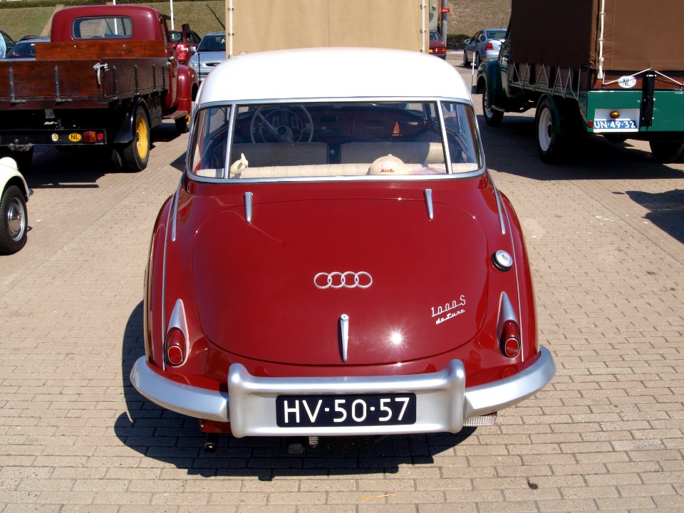 1964 Auto Union 1000S de Luxe, Dutch licence registration HV-50-57, pic1