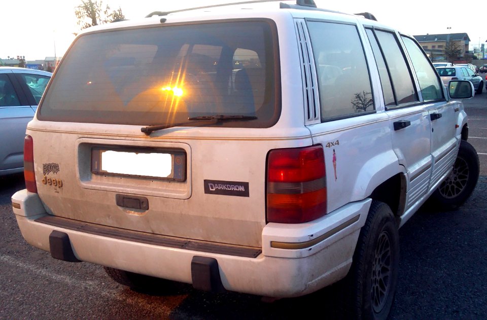 1992-1998 Jeep Grand Cherokee ZJ rear