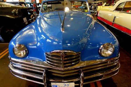 1948 Packard Super 8 Victoria Convertible - Automobile Driving Museum - El Segundo, CA - DSC01492