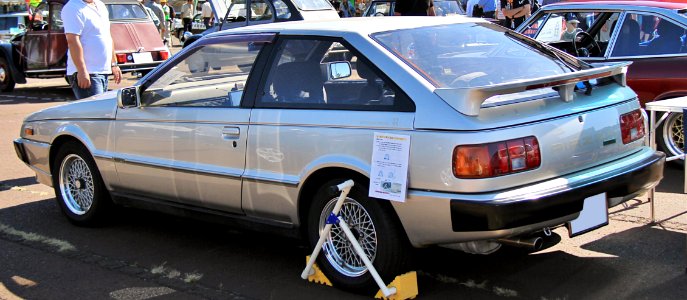 1988 Isuzu Piazza XE Handling by Lotus rear