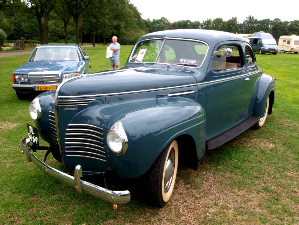 1941 Plymouth D1 P10, Dutch licence registration DL-54-69 p1
