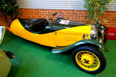 1935 Morgan 3-Wheeler - Automobile Driving Museum - El Segundo, CA - DSC01942